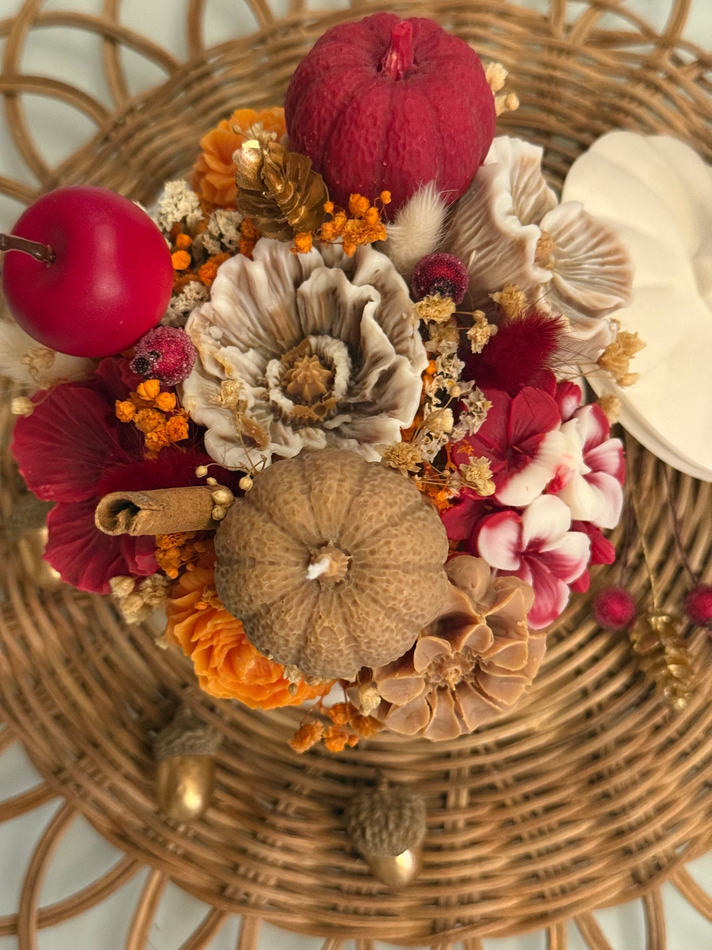 Bouquet Citrouille chaleureuse