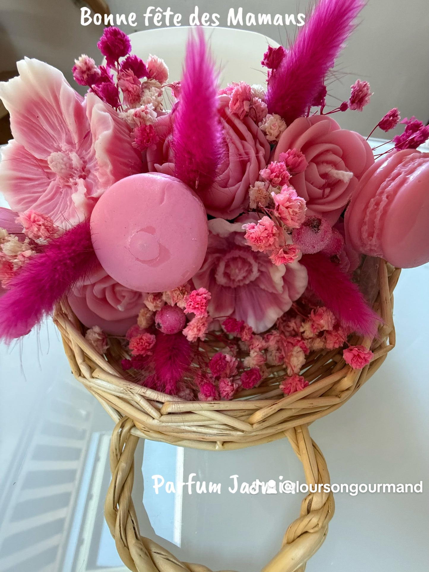 Bougie Panier Valentine
