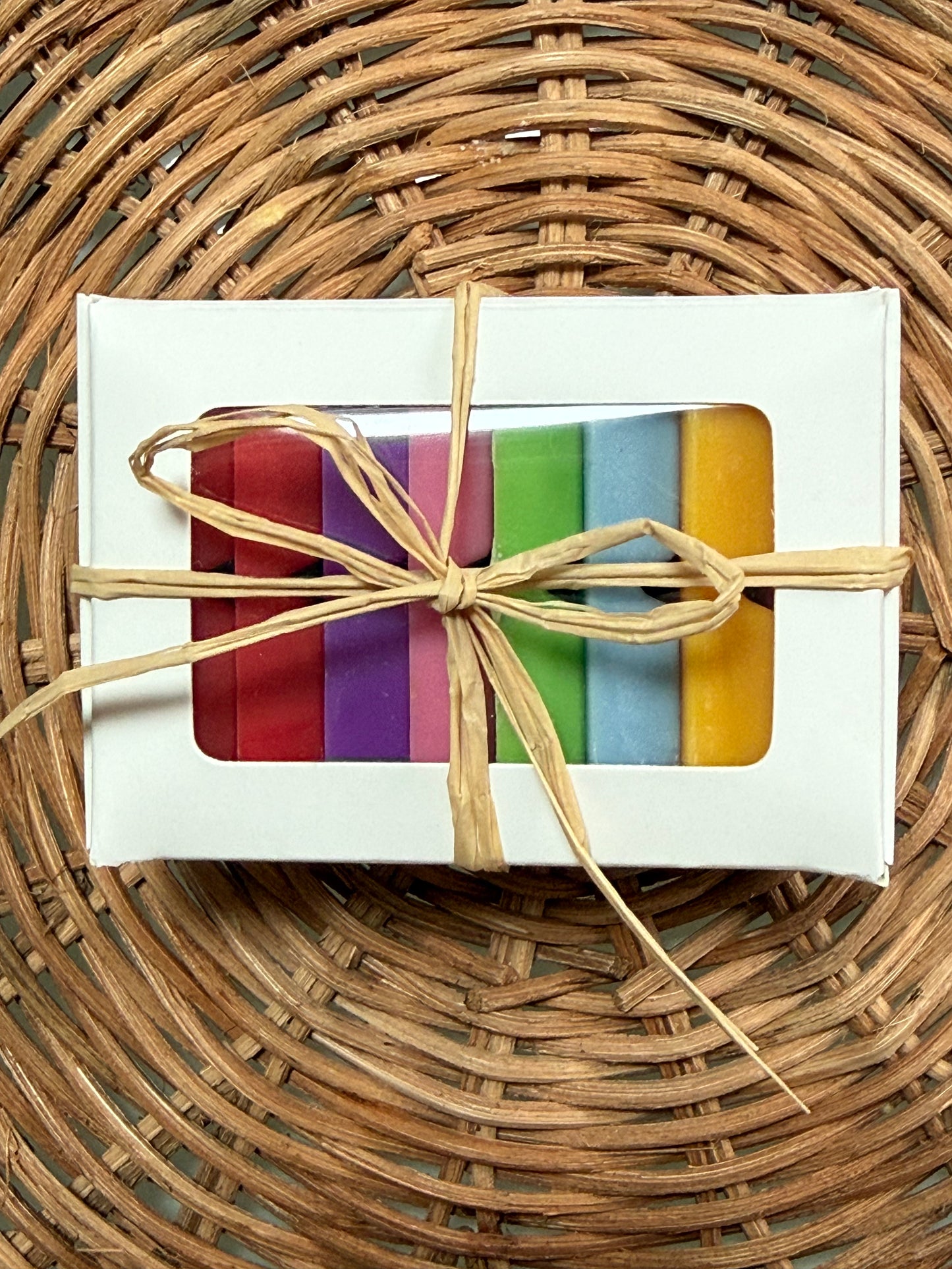 Fondants La petite boîte aux couleurs du printanière.