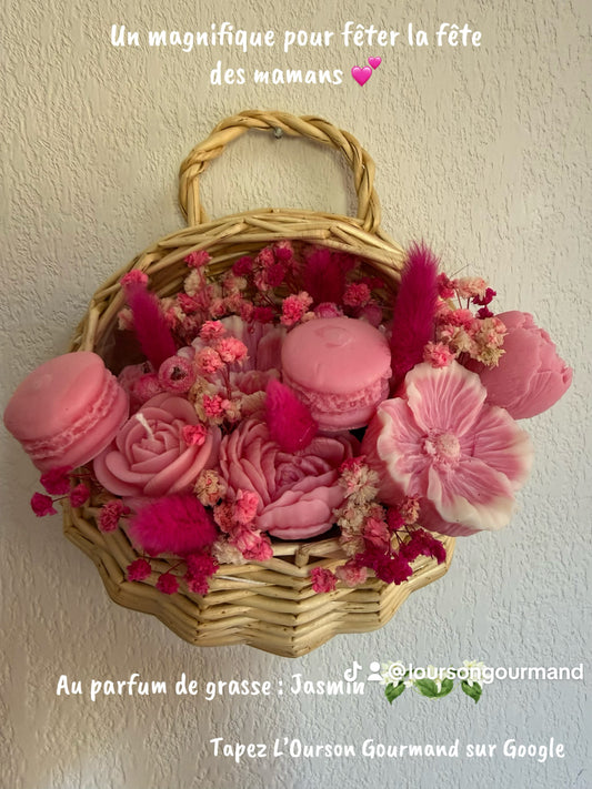Bougie Panier Valentine