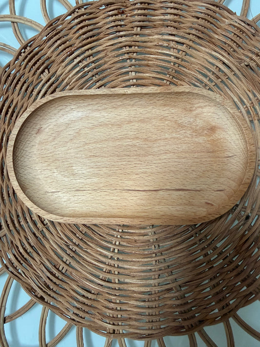 Bougie ( Plateau bois foncé )